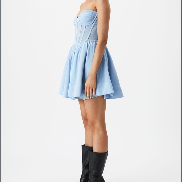 NWT Bardot blue mini dress - Picture 6 of 10